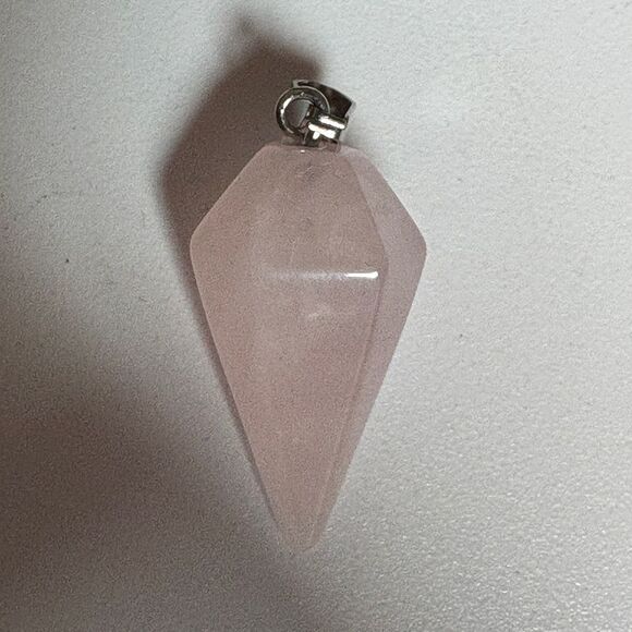 Rose Quartz Necklace NWT - Picture 9 of 9